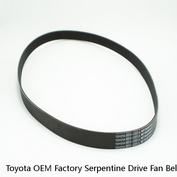 Toyota OEM Factory Serpentine Drive Fan Belt 90916-02500 Various Models  (Fits: Toyota)