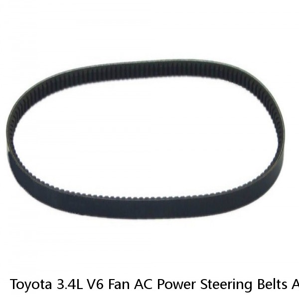 Toyota 3.4L V6 Fan AC Power Steering Belts ALL 3 OEM Tacoma 4Runner T100 Tundra (Fits: Toyota)