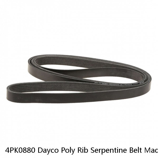 4PK0880 Dayco Poly Rib Serpentine Belt Made In USA Free Shipping