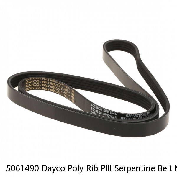 5061490 Dayco Poly Rib Plll Serpentine Belt Made In USA 5061490 Dayco