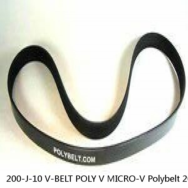 200-J-10 V-BELT POLY V MICRO-V Polybelt 200J10 PolyV Rubber Belt