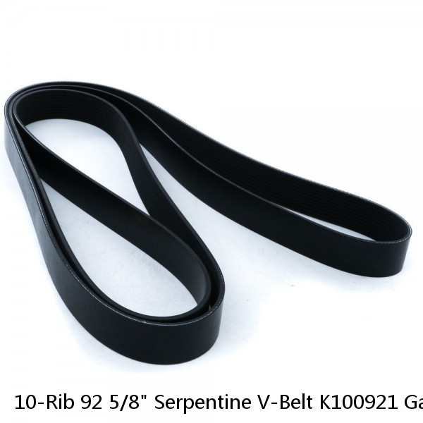 10-Rib 92 5/8" Serpentine V-Belt K100921 Gates, 923K10 Dayco [Z5S3]