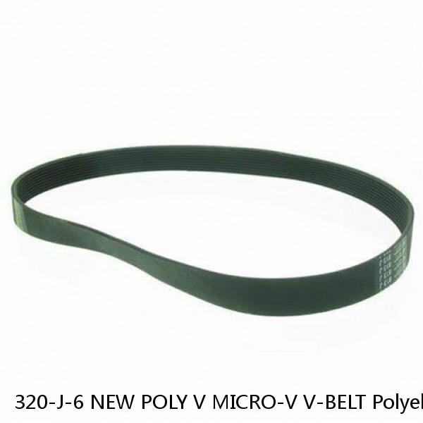 320-J-6 NEW POLY V MICRO-V V-BELT Polyelt 320J6 PolyV Belt