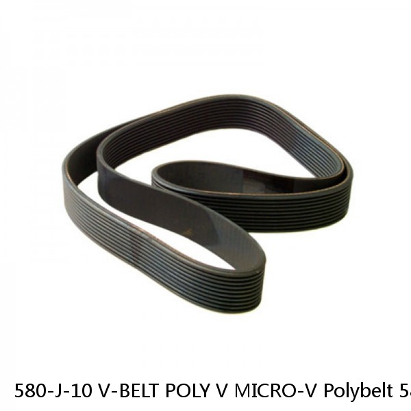 580-J-10 V-BELT POLY V MICRO-V Polybelt 580J10 PolyV Rubber Belt