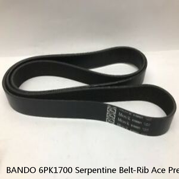 BANDO 6PK1700 Serpentine Belt-Rib Ace Precision Engineered V-Ribbed Belt 