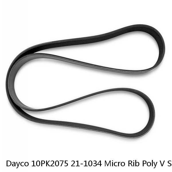 Dayco 10PK2075 21-1034 Micro Rib Poly V Serpentine Belt